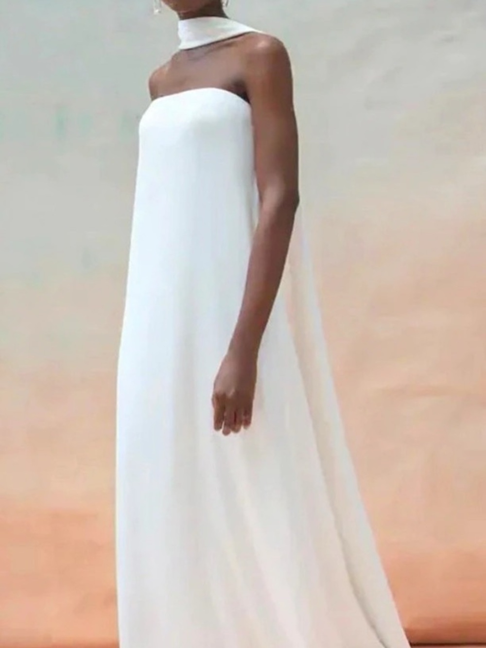 Jenny Yoo Celeste Wedding Gown White Size 10 - Picture 3 of 13